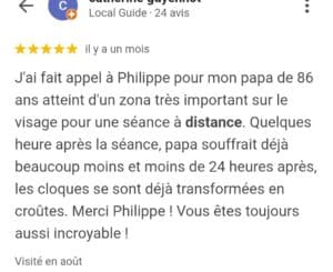 avis de séance de magnétisme à distance